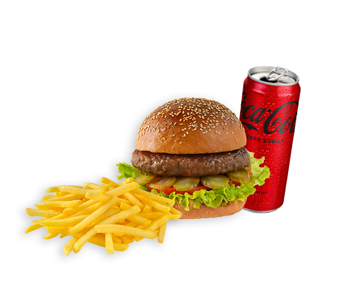 HAMBURGER MENÜ