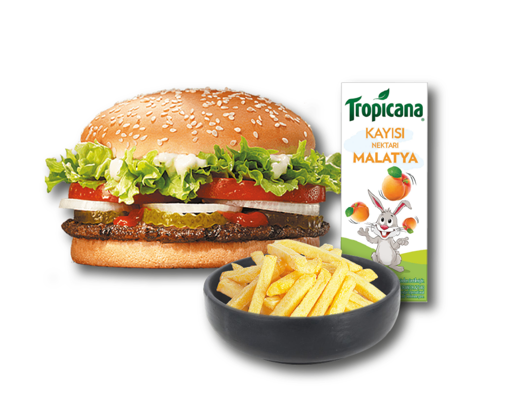 ÇOCUK HAMBURGER MENÜ