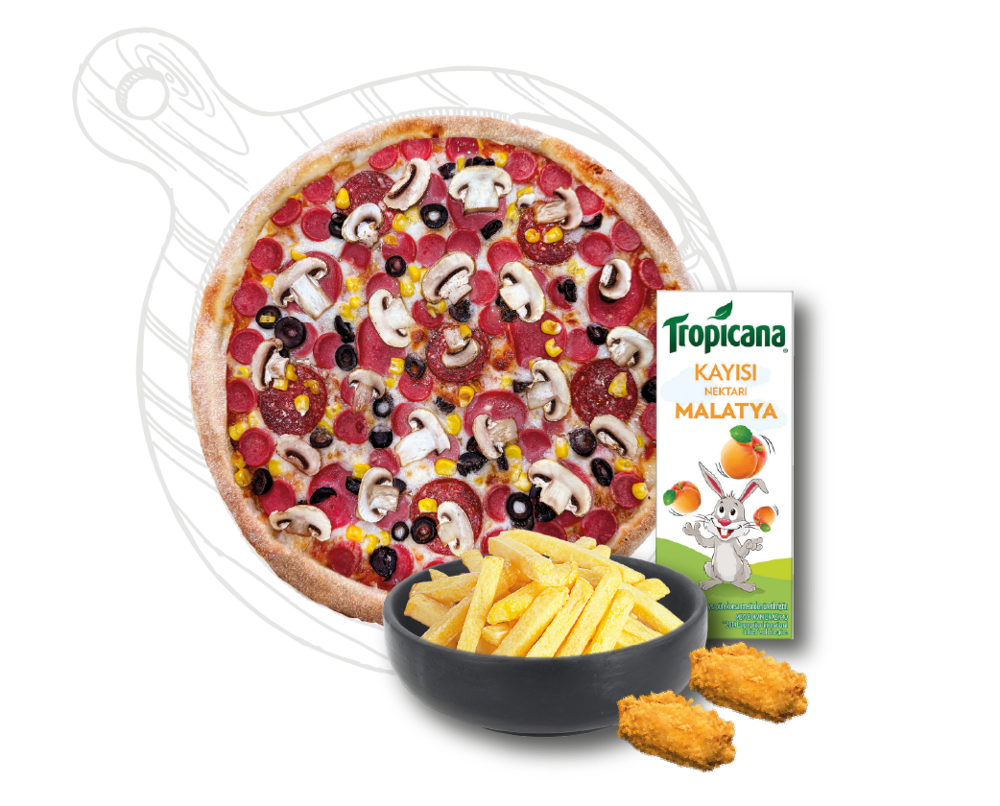 ÇOCUK PİZZA MENÜ